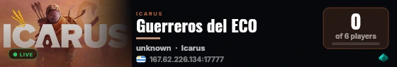 Guerreros del ECO live status badge