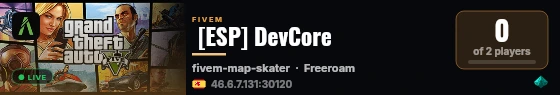  [ESP] DevCore live status badge