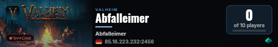 Abfalleimer live status badge