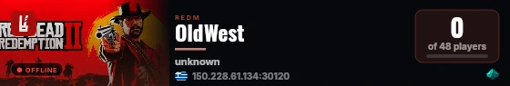 OldWest live status badge