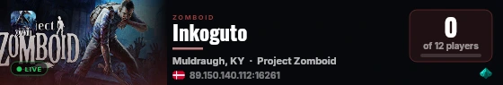 Inkoguto live status badge