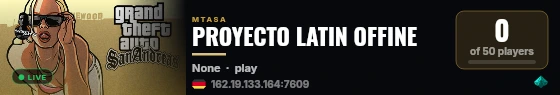 PROYECTO LATIN OFFINE live status badge
