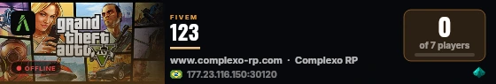 123 live status badge