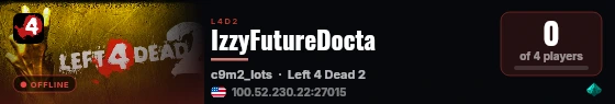 IzzyFutureDocta live status badge