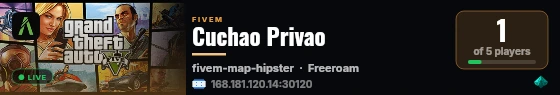 Cuchao Privao live status badge