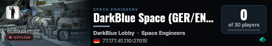 DarkBlue Space (GER/ENG) [PVP/E] live status badge