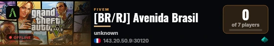 [BR/RJ] Avenida Brasil live status badge