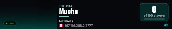 Muchu live status badge
