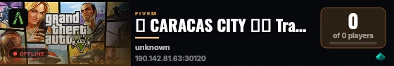 🔥 CARACAS CITY 🔥✦ Trabajos Unicos 💼✦ Robos & Sistema de Bandas Exclusivo 🔫✦ Carros Venezolanos 🚗✦ Barrios De Caracas 💥 live status badge