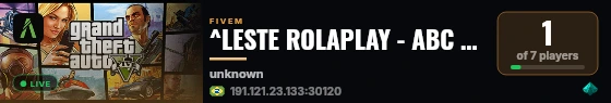 ^LESTE ROLAPLAY - ABC #2K ✨ live status badge