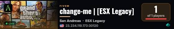 change-me | [ESX Legacy] live status badge