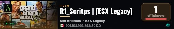 R1_Scritps | [ESX Legacy] live status badge