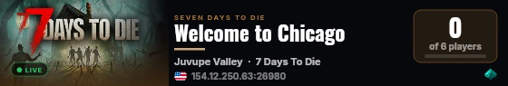 Welcome to Chicago live status badge