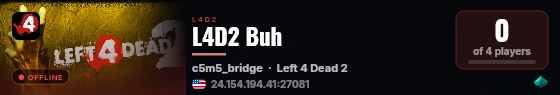 L4D2 Buh live status badge