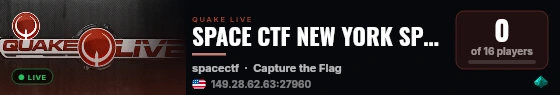 SPACE CTF NEW YORK SPACECTF live status badge