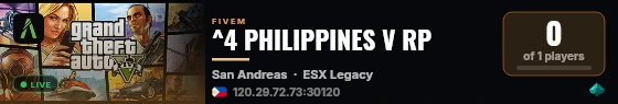 ^4 PHILIPPINES V RP live status badge