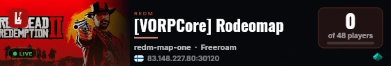 [VORPCore] Rodeomap live status badge