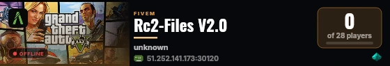 Rc2-Files V2.0 live status badge