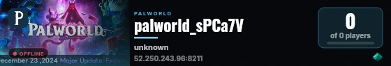 palworld_sPCa7V live status badge