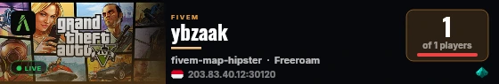 ybzaak live status badge