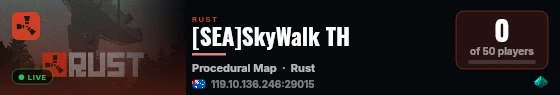 [SEA]SkyWalk TH live status badge