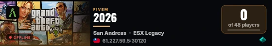 2026 live status badge
