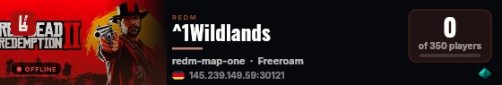 ^1Wildlands live status badge