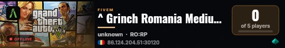 ^ Grinch Romania Medium > Hard > Mafii Free ^0 live status badge