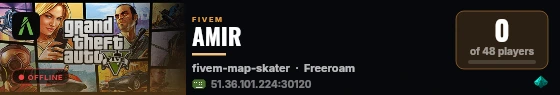 AMIR live status badge