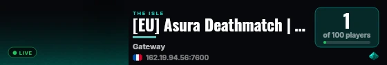 [EU] Asura #2 [No Rules] - 2x Growth - Shop - High AI live status badge