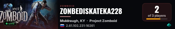 ZONBEDISKATEKA228 live status badge