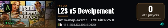 L2S v5 Develpement live status badge
