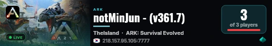 notMinJun - (v361.7) live status badge