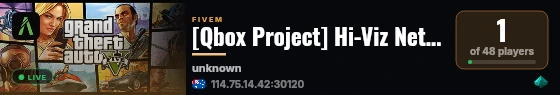 [Qbox Project] Hi-Viz Networks live status badge
