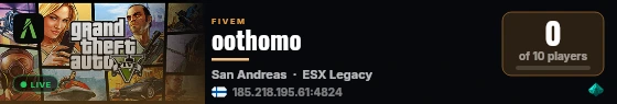 oothomo live status badge