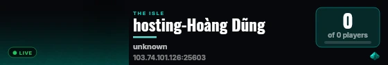 hosting-Hoàng Dũng live status badge