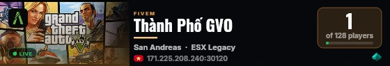 Thành Phố GVO live status badge