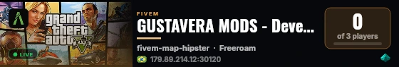 GUSTAVERA MODS - Development live status badge