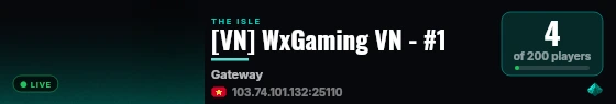 [VN] WxGaming VN - #1 live status badge