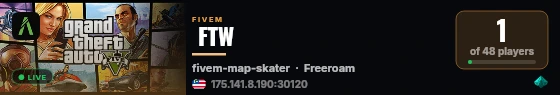  FTW live status badge
