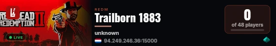 Trailborn 1883 live status badge