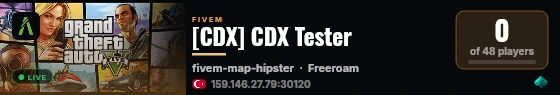 [CDX] CDX Tester live status badge