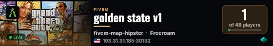 golden state v1 live status badge