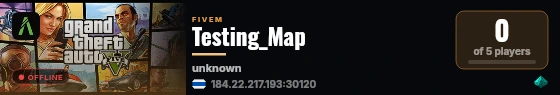 Testing_Map live status badge