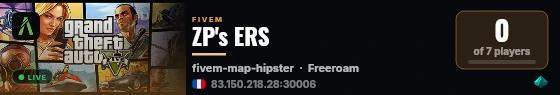 ZP's ERS live status badge