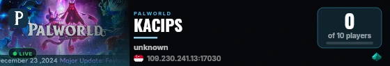 KACIPS live status badge