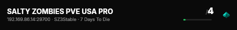 SALTY ZOMBIES PVE USA PRO live status badge