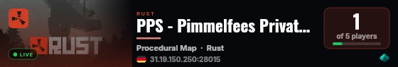 PPS - Pimmelfees Private Server live status badge