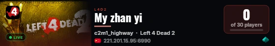 My zhan yi live status badge