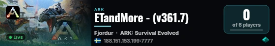 ETandMore - (v361.7) live status badge